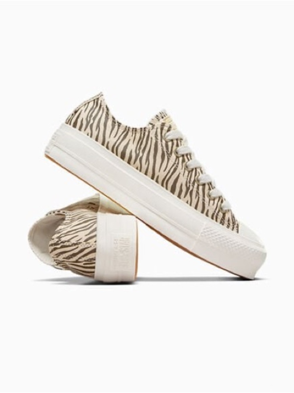 New Chuck Taylor All Star Lift Platform Zebra women’s size 11